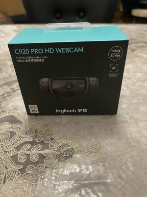 Logitech Pro C920 Full HD Webcam 1080p - Brandneu Versiegelt Verpackt