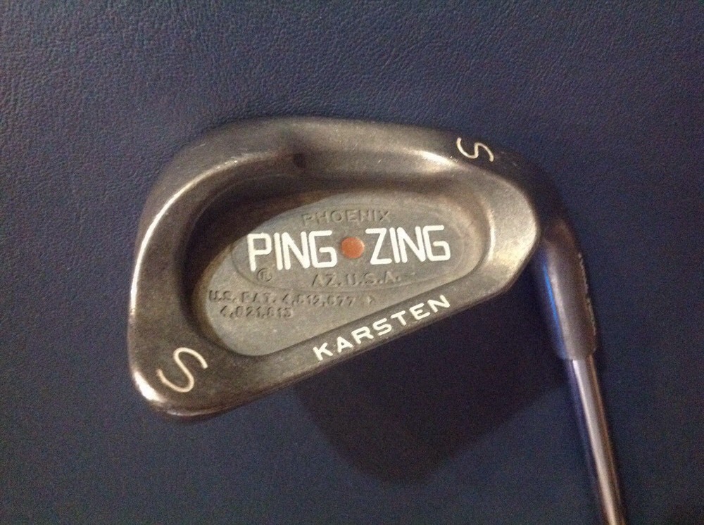 Ping Zing Red Dot Right Handed RH Sand Wedge Steel Shaft | eBay