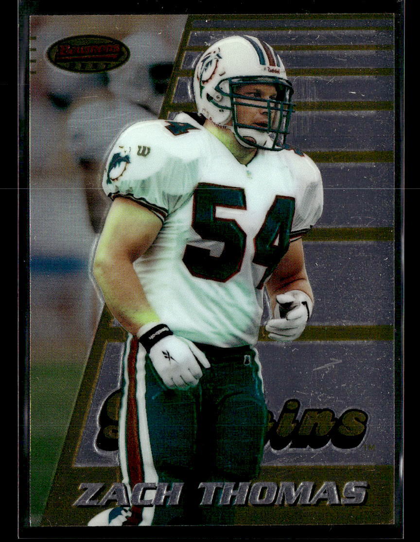 1996 Bowman's Best #175 Zach Thomas Rookie RC