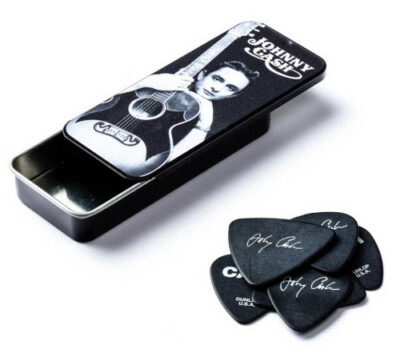 Dunlop Johnny Cash - Memphis (JC PT01) - Plektrenbox mit 6 Plektren - Picks