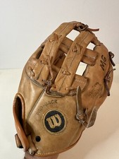 VINTAGE Wilson ACH2170 Jim Catfish Hunter Baseball Glove Pro-Back Model RHT