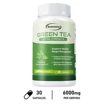 Green Tea 6000mg - 50% EGCG, Detox, Fat Burner, Natural Weight Loss Supplement