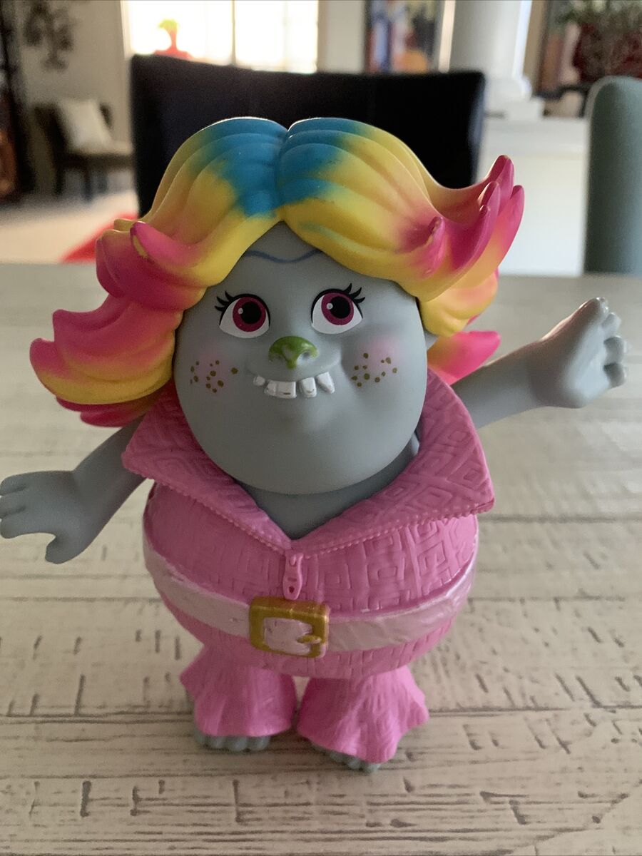 Trolls Bridget Lady Glitter Sparkles 6 Action Figure Toy Dreamworks Hasbro  2016