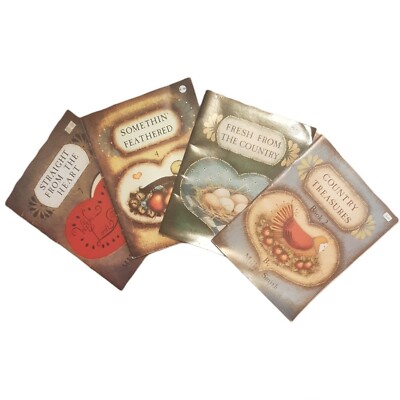 4 Milly Smith Decorative Painting Books Vintage New 2,3,4,7 Folk Art Instruction