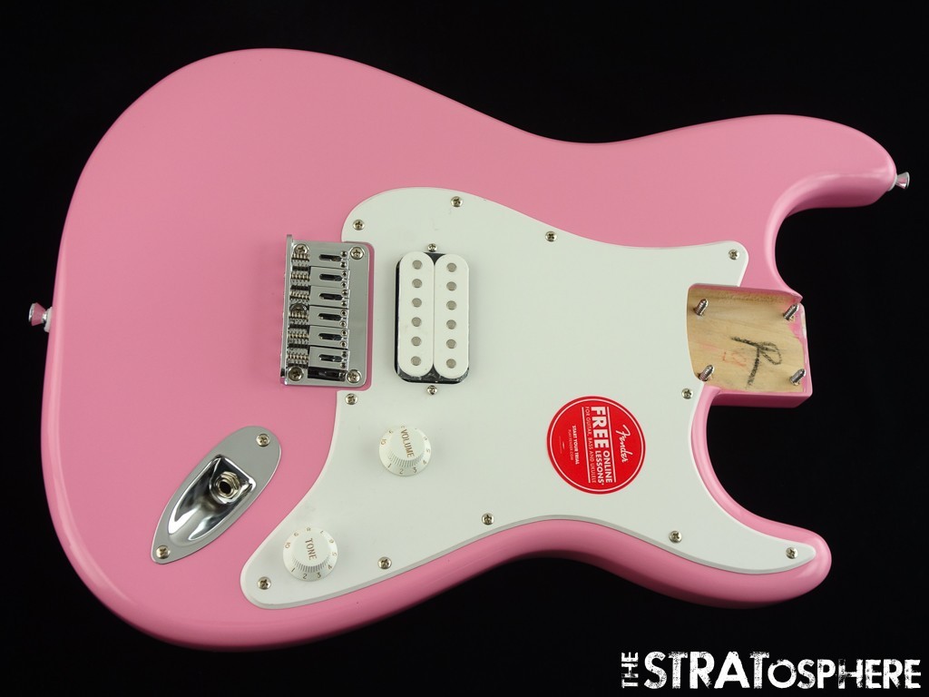 Fender Squier Sonic Series Strat HT H LOADED BODY Hardtail Flash