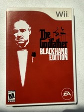 The Godfather Blackhand Edition Nintendo Wii 2007, Complete in Box