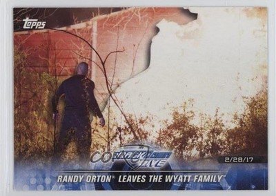 2018 Topps WWE Road to Wrestlemania Randy Orton Leaves The Wyatt Family #74 1qy