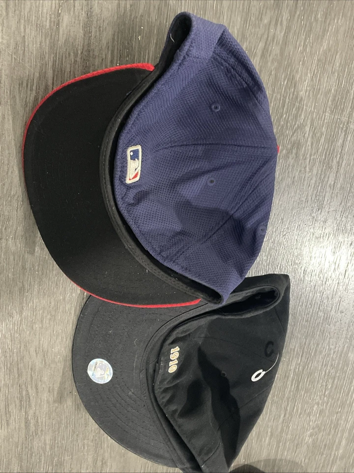 Geniales sombreros New York Yankees 7 3/8 1910 Gold Cooperstown & White Sox 7 1/8 New Era Foto 3 de 4