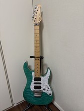 Schecter SD-2-24-AS Chitarra elettrica verde cenere, 24 tasti, scala 25,5", Giappone