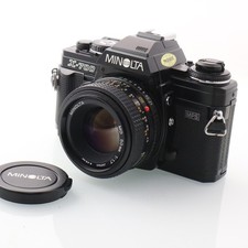 Minolta X-700 mit MD Rokkor 50mm f/1.7 Objektiv
