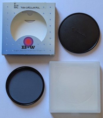 B+W 67mm Slim KSM C-POL MRC Polfilter   Käsemann Zirkular   OVP   Top Zustand
