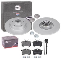 ABS Bremsscheiben 274Mm + BelÄGe Hinten Passend FüR Renault Grand / Scenic 3