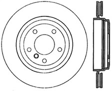 Stoptech 126.34057csr Sport Cryo-treated Slotted Disc Brake Rotor