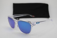 NEW OAKLEY OO9479-0656 MANORBUR CLEAR PRIZM MIRRORED AUTHENTIC SUNGLASSES 56-17