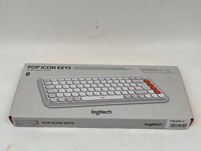 Logitech POP ICON Keys kabellose Bluetooth-Tastatur  #TK1310A