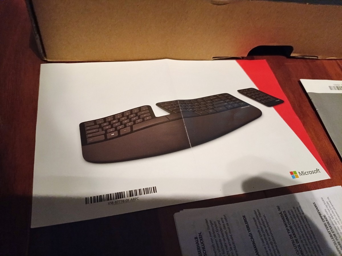 Microsoft L5V-00001 Sculpt Ergonomic Desktop - Black for sale
