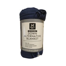 Member's Mark Oversized Down Alternative Reversible Blanket, 94" x 106" Titan