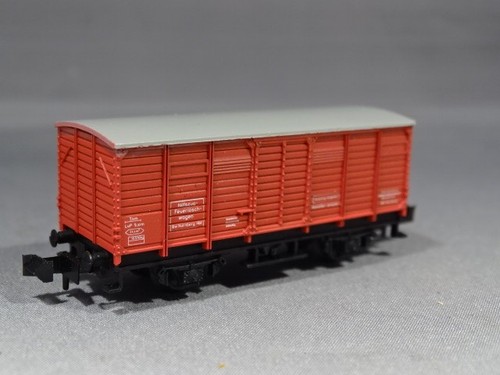 Trix Minitrix 3514 N  Hilfszug Feuerlöschwagen Bw Nrnberg Hbf | Zustand: Gebraucht
