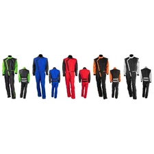 Zamp R07C04XXL ZR-40 Adult Racing Suit, Blue/Black, XXL