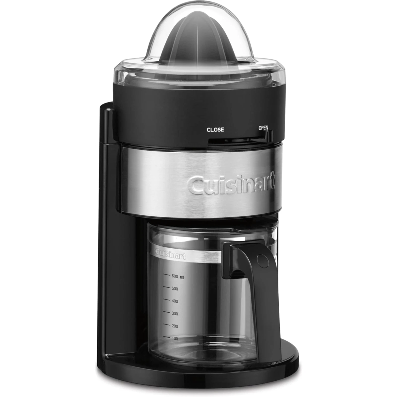 Cuisinart 24-ounce Citrus Juicer with Carafe and Lid (Black/Silver) NEW