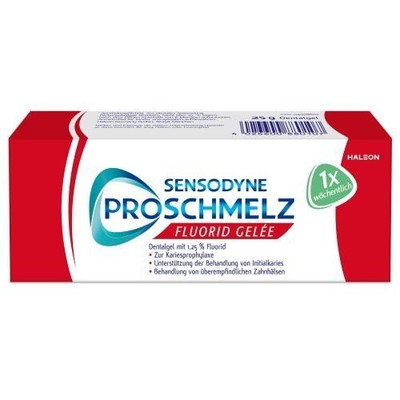 3x SENSODYNE ProSchmelz Fluorid Gelee 25 g PZN: 4978607