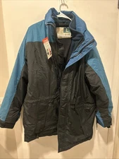 WearGuard Coat Mens Large Thinsulate Arctic Tundra Parka System Blue