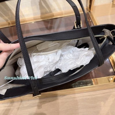 NWT Tory Burch Emerson Leather Tote 150178 Black | eBay NWT Tory Burch Emerson Leather Tote 150178 Black | eBay