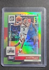 2022-23 Panini Donruss Optic - Bones Hyland #21 Lime Green Prizm /149