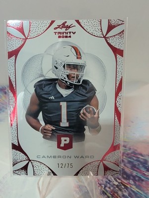2024 Leaf Trinity Pristine Auction Cameron Ward #18 /75