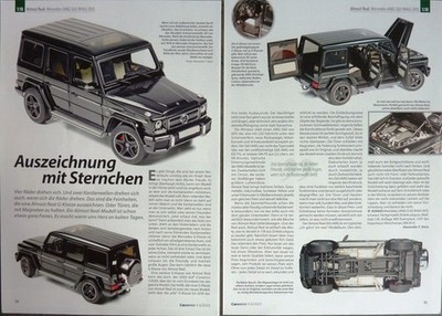 MERCEDES BENZ G63 AMG in 1-18 von Almost Real....ein Modellbericht #2304c