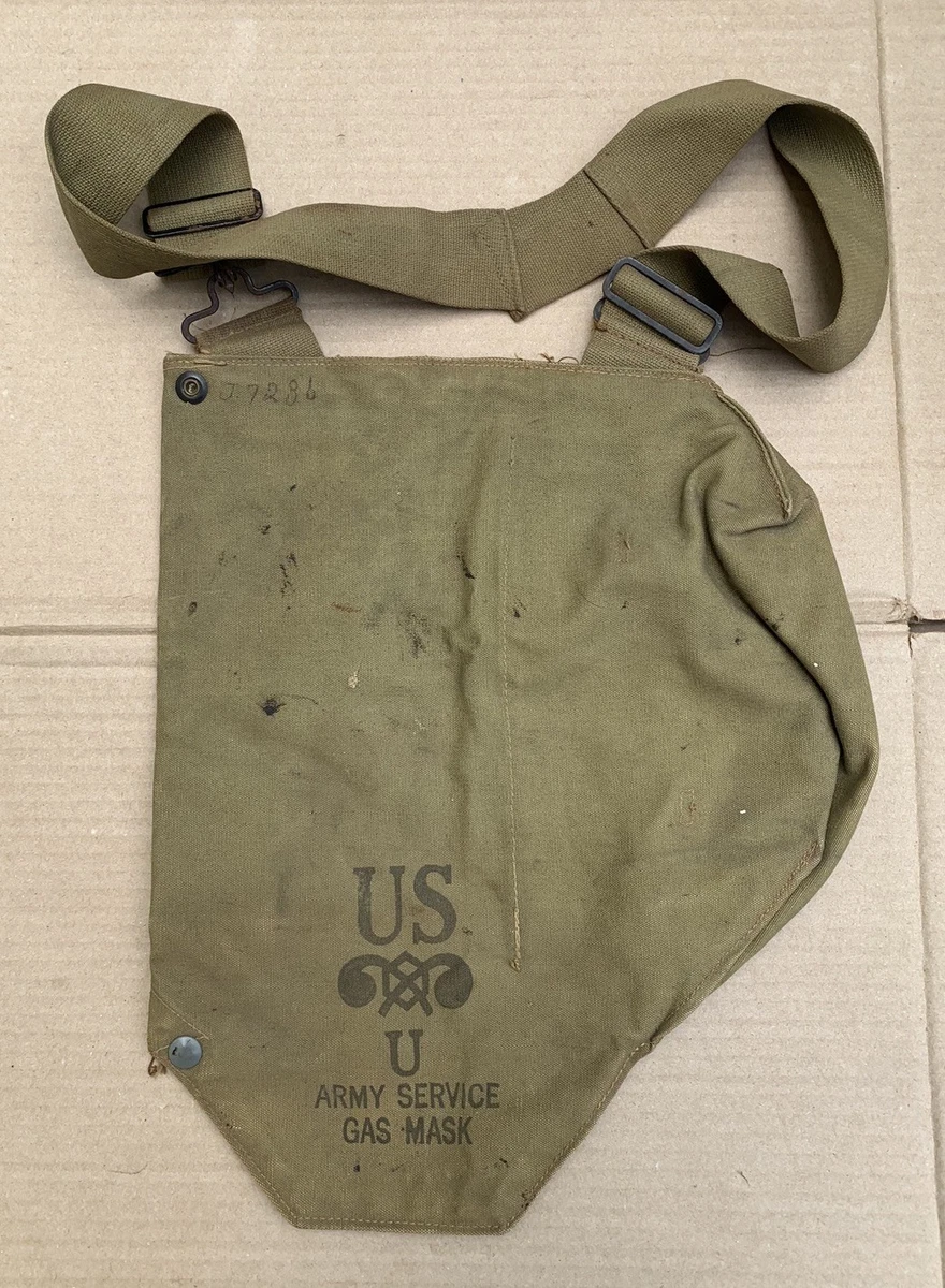 Gas Mask Bag In Original Ww Ii Us Field Gear & Equipment for sale