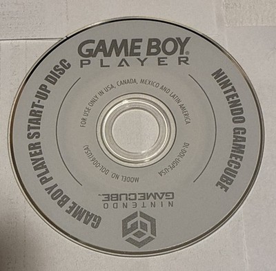 Nintendo Gamecube Gameboy Player Start-up Disc Only Authentic Tested
