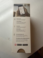 August Wi-Fi Smart Lock Matte Black Works w Alexa Google 4