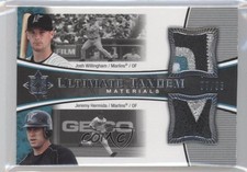 2006 Ultimate Collection 7/35 Jeremy Hermida Josh Willingham #UT-HW Patch 0a1