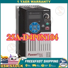 Brand New 2022 New Sealed Allen Bradley 25A-D4P0N104 /B PowerFlex 523 AC Drive