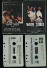 POINTER SISTERS - Contact  Breakout - 2 Cassette Tapes 1983  1985 