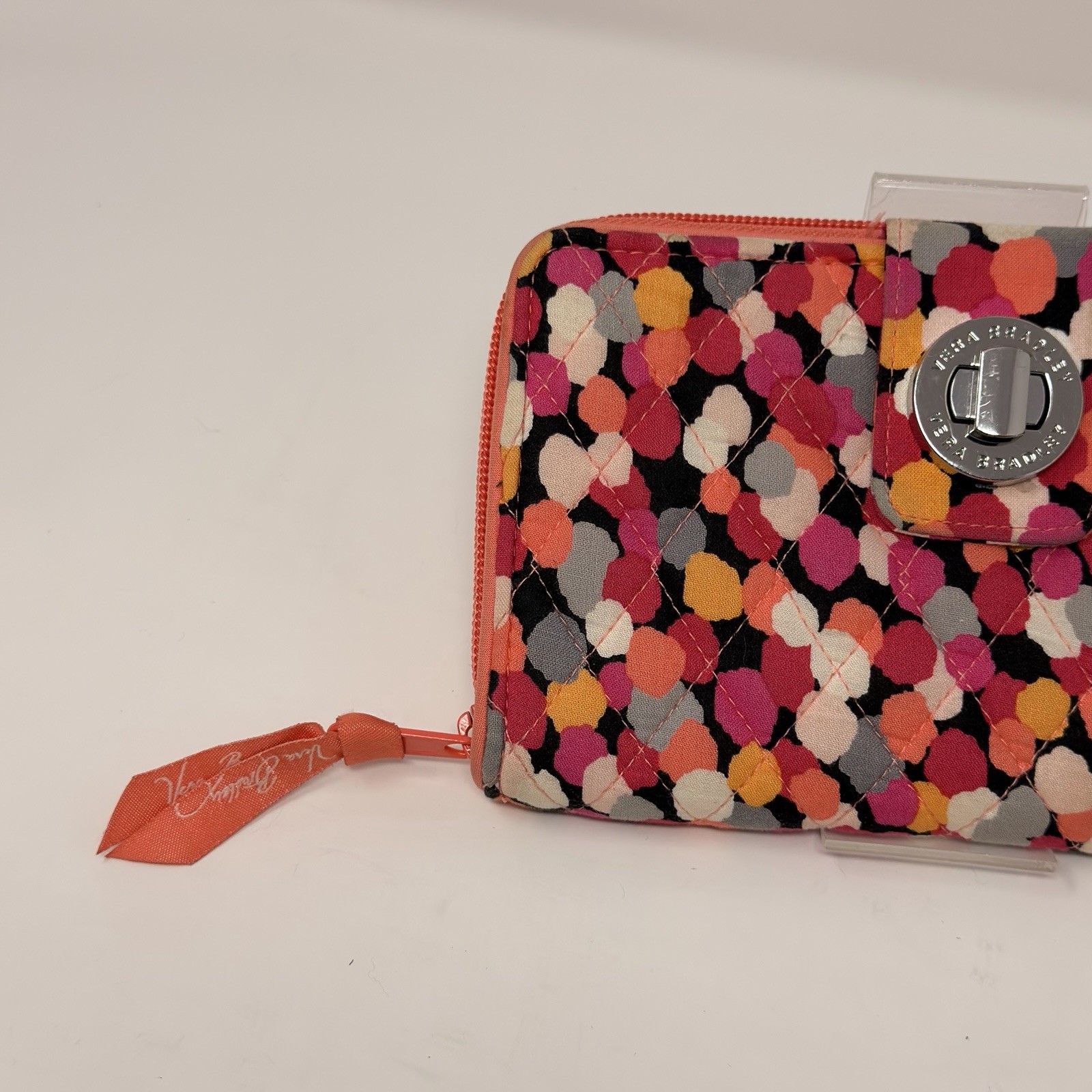 Vera Bradley Pixie Confetti Retired Ziparound Tur… - image 3