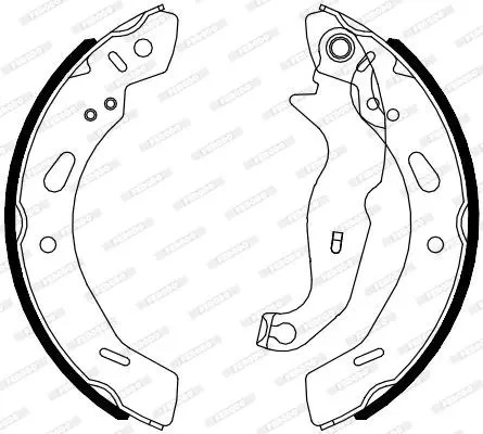 Ferodo Ganascia Freno Fsb4080 - Immagine 2