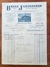 Facture 1925 - La Belle Jardinière - Paris, 2 rue du Pont Neuf