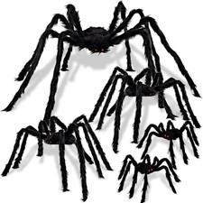 15FT Giant Spider Halloween Decorations Outdoor,Extra Large Outdoor Spiders