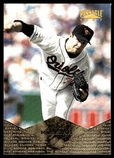 Mike Mussina 1997 Pinnacle #155 Orioles MLB READ FREE SHIPPING AutographDen