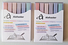 2-Pack Soft Pastel Highlighters Chisel Tip 6-Count NEW Sealed