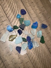 glass sea glass lot of small pieces