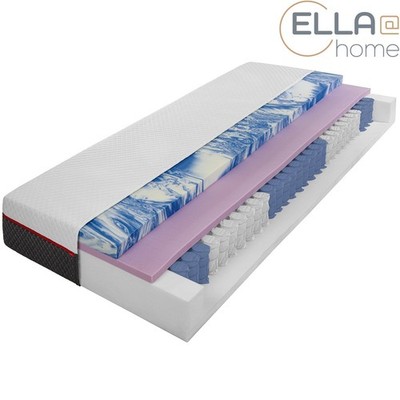ELLA@home 5-Zonen-Gelschaum-Taschenfederkern-Matratze TRENTO DORMISPRING - H4 -