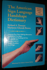 American Sign Language Handshape Dictionary by Richard A. Tennant and...NEW