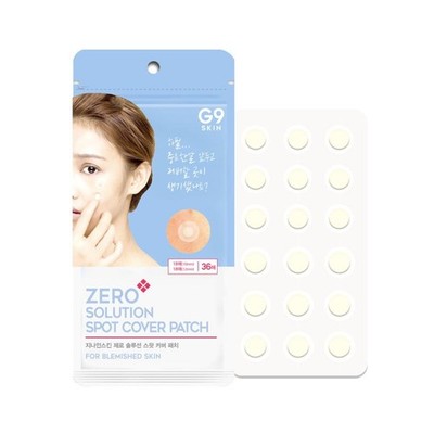 Zero Solution Spot Cover Patch - Hydrocolloid Pimple Patch, 36 Invisible Acne...