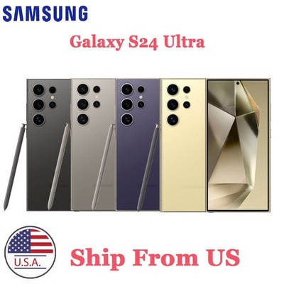 New Samsung Galaxy S24 Ultra S928U 12+256GB Unlocked All Carriers Smartphone US