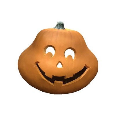LARGE ELECTRIC LIGHT UP ADORABLE HALLOWEEN PUMPKIN  ~JACK 'O LANTERN~ 13  Tall