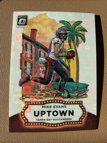 Mike Evans [White Pandora] #15 2025 Panini Donruss Optic Uptown card