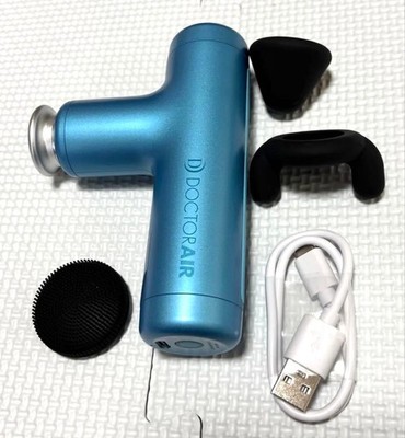 Doctor Air ExaGun Hyper REG-04 Massage Gun Rechargeable Vibrating Ice Blue Japan